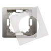 Ramka pojedyncza IP-44 z uszczelką Satynowy Simon Basic NEOS - BMRC1B/29