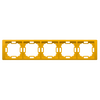 Ramka pięciokrotna Słoneczny Simon Basic NEOS - BMRC5/034
