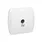 Gniazdo antenowe pojedyncze końcowe Biały Simon Akord - AAK3/11