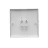 Klawisz z piktogramem klucza Stal Inox Simon Basic - BMKWK1/21 producenta Kontakt-Simon, widok z tyłu.