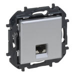 Gniazdo komputerowe pojedyncze RJ45 kat.6a UTP Aluminium Legrand Niloe Step - 863367B
