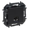 Gniazdo komputerowe pojedyncze RJ45, kat.6a Czarny Legrand Niloe Step - 863567B