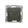 Gniazdo światłowodowe/optyczne pojedyncze SC/APC Brąz mat - DGS1.01/46 Simon 54 Premium