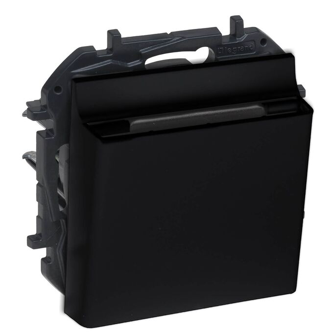 Łącznik hotelowy mechaniczny Czarny Legrand Niloe Step - 863546B