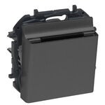 Łącznik hotelowy mechaniczny Stalowy Legrand Niloe Step - 863446B