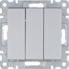 Łącznik potrójny Srebrny Hager Lumina - WL0072