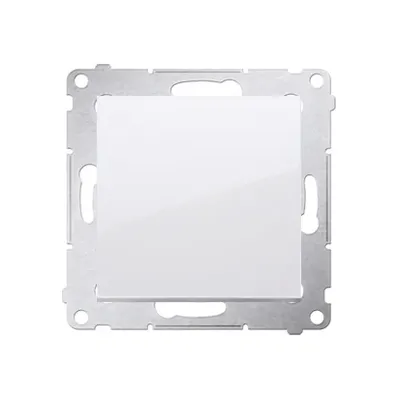 Łącznik schodowy Simon 54 DW6.01/X/11 biały, 10AX, bez piktogramu, z metalowym stelażem.