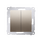 Łącznik schodowy podwójny z podświetleniem (bez piktogramu) Złoty mat - DW6/2L.01/X/44 Simon 54
