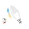 Żarówka LED Wi-Fi ściemnialna świeczka 5W E14 CCT DIMM Spectrum SMART - WOJ+14413