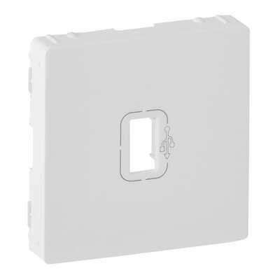 Plakietka gniazda USB 3.0 z przewodem Biały Legrand Valena Life - 754750