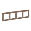 Ramka poczwórna Dąb Legrand Valena Life - 754184
