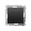 Głośnik 2 W, 16 ohm Czarny mat Simon 54 - D05562N.02/49