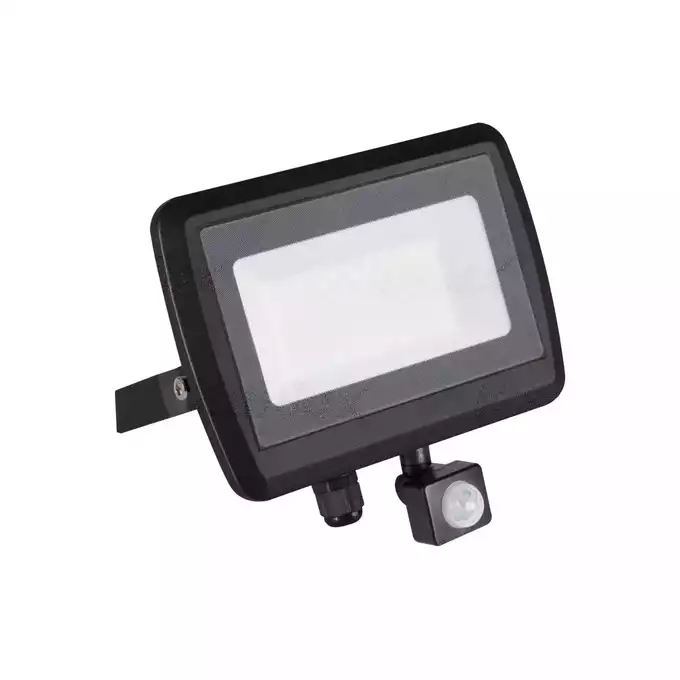 Naświetlacz LED z czujnikiem ruchu ANTEM LED 50W-NW-SE 10W 4000lm b.neutralna IP-65 Czarny Kanlux - 33208