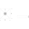 Oprawa awaryjna natynkowa STARLET EXTERNAL QUAD LED SO 6W 250 SA 1h MT Czarny Intelight - INLEWA 92989