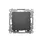 Przycisk zwierny "światło" 10AX Czarny mat - DS1.01/49 Simon 54