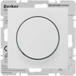 Roszerzenie ściemniacza LED komfort do układu schodowego Biały mat Berker B.3/B.7