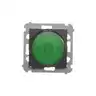Sygnalizator świetlny LED - światło zielone Czarny mat - DSS3.01/49 Simon 54