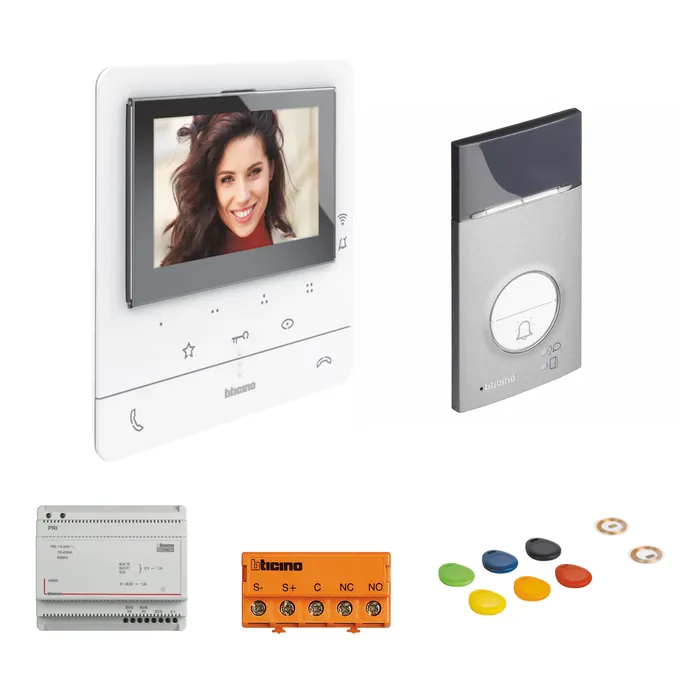 Zestaw wideodomofony 1-rodzinny CLASSE 100 SMART Wi-Fi Legrand Bticino - 364614