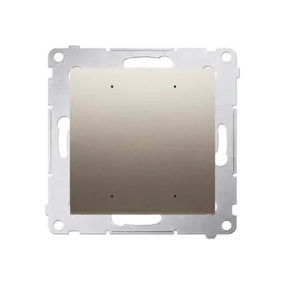 Złoty matowy sterownik oświetleniowy pojedynczy SWITCH WiFi Simon 54 GO - DEW1WA.01/44