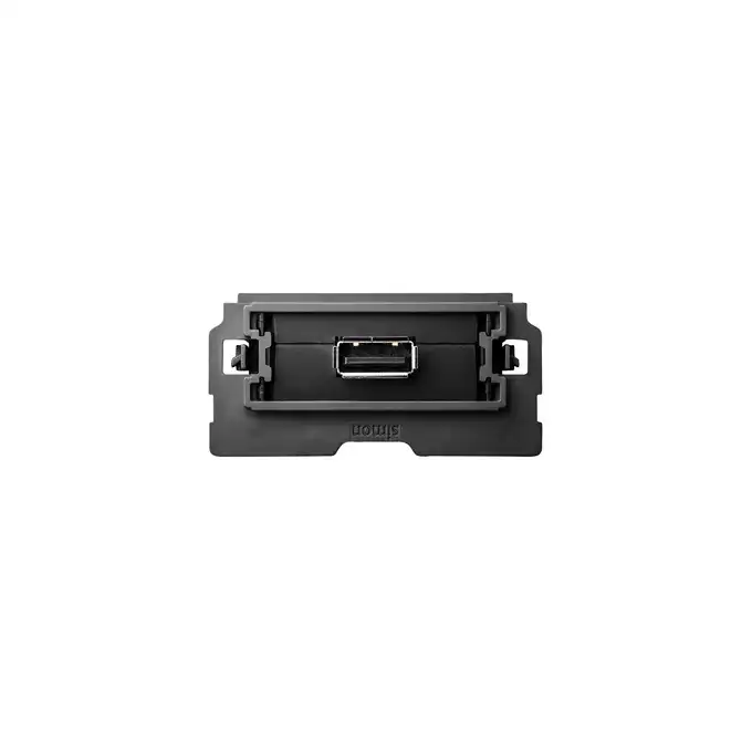 Gniazdo USB pojedyncze 2.0 typ A (mechanizm) Simon 100 - 10000561-039