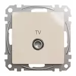 Gniazdo antenowe TV końcowe Beżowy Schneider Sedna Design&amp;Elements - SDD112471