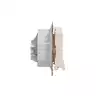 Gniazdo bryzgoszczelne z przesłonami IP44 (szybkozłącza) Beżowy Schneider Sedna Design&amp;Elements - SDD212014