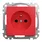 Gniazdo pojedyncze z uziemieniem i przesłonami (zaciski śrubowe) Czerwony Schneider Sedna DesignElements - SDD115011