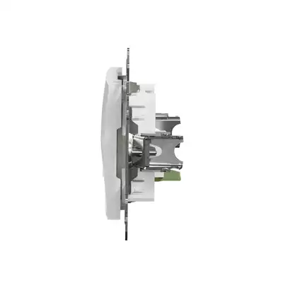 Gniazdo telefoniczne pojedyncze RJ11 Biały Schneider Sedna Design&amp;Elements - SDD111491