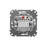 Łącznik dwubiegunowy IP44 Czarny Antracyt Schneider Sedna Design&amp;Elements - SDD214102