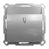 Łącznik hotelowy elektroniczny Srebrne Aluminium Schneider Sedna Design&amp;Elements - SDD113121E