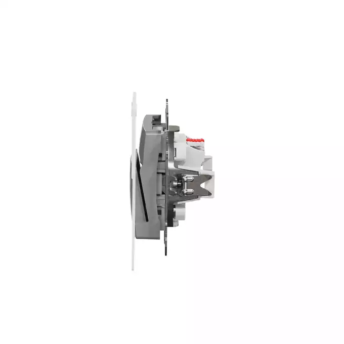 Łącznik hotelowy mechaniczny Srebrne Aluminium Schneider Sedna Design&amp;Elements - SDD113121