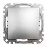 Łącznik jednobiegunowy Szczotkowane Aluminium Schneider Sedna Elements - SDD170101