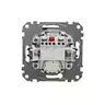 Łącznik jednobiegunowy z podświetleniem Czarny Antracyt Schneider Sedna Design&amp;Elements - SDD114101L