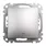 Łącznik jednobiegunowy z podświetleniem Szczotkowane Aluminium Schneider Sedna Elements - SDD170101L