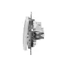 Łącznik jednobiegunowy z sygnalizacją załączenia Biały Schneider Sedna Design&amp;Elements - SDD111101N