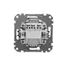 Łącznik jednobiegunowy z sygnalizacją załączenia Srebrne Aluminium Schneider Sedna Design&amp;Elements - SDD113101N