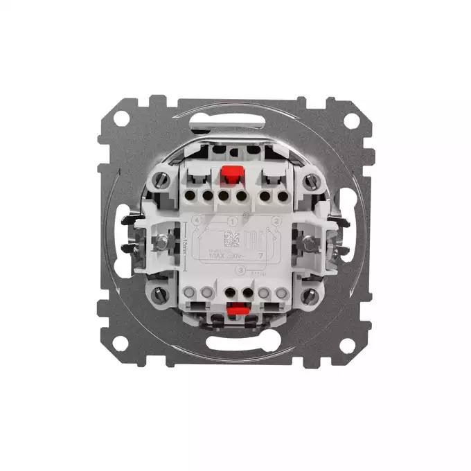Łącznik krzyżowy Srebrne Aluminium Schneider Sedna Design&amp;Elements - SDD113107