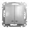 Łącznik podwójny, świecznikowy z podświetleniem Srebrne Aluminium Schneider Sedna DesignElements - SDD113105L