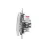 Łącznik schodowy 10AX Biały Schneider Sedna Design&amp;Elements - SDD111106