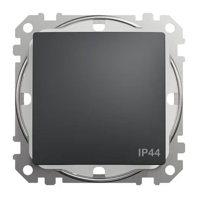 Łącznik schodowy IP44 Czarny Antracyt Schneider Sedna Design&amp;Elements - SDD214106