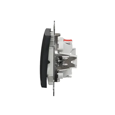 Łącznik schodowy IP44 Czarny Antracyt Schneider Sedna Design&amp;Elements - SDD214106
