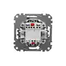 Łącznik schodowy z podświetleniem 10AX Czarny Antracyt Schneider Sedna Design&amp;Elements - SDD114106L