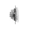 Łącznik schodowy z sygnalizacją załączenia Biały Schneider Sedna Design&amp;Elements - SDD111106N