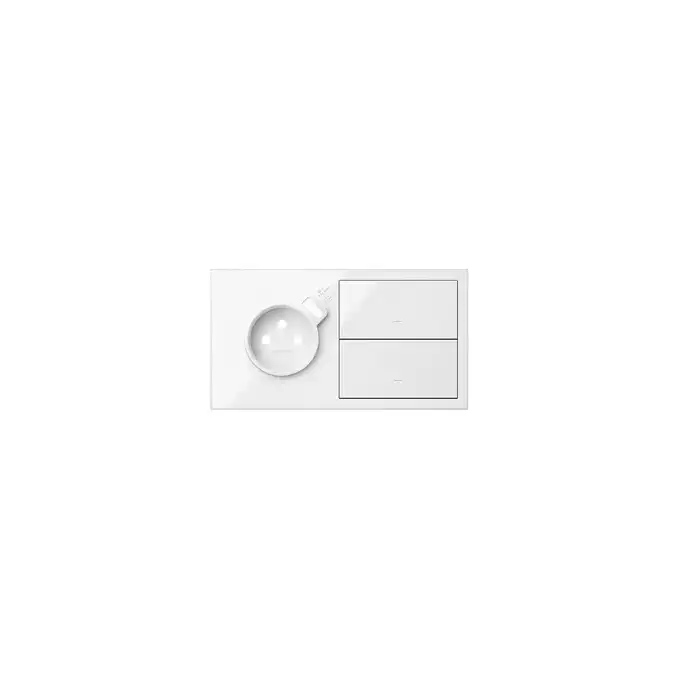 Panel podwójny gniazdo pojedyncze + ładowarka USB SmartCharge + 2 klawisze Biały połysk Simon 100 - 10020230-130