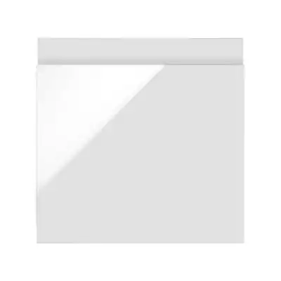 Pokrywa łącznika uniwersalnego-schodowego na kartę Biały połysk Simon 100 - 10000078-130