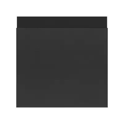 Pokrywa łącznika uniwersalnego-schodowego na kartę Czarny mat Simon 100 - 10000078-238