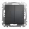 Przycisk podwójny zwierny Czarny Antracyt Schneider Sedna DesignElements - SDD114118
