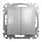 Przycisk podwójny zwierny Srebrne Aluminium Schneider Sedna DesignElements - SDD113118