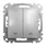 Przycisk żaluzjowy Srebrne Aluminium Schneider Sedna DesignElements - SDD113114