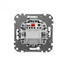 Przycisk zwierny Srebrne Aluminium Schneider Sedna Design&amp;Elements - SDD113111